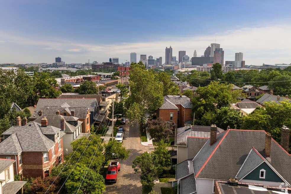 Roofing project in Italian Village, Columbus